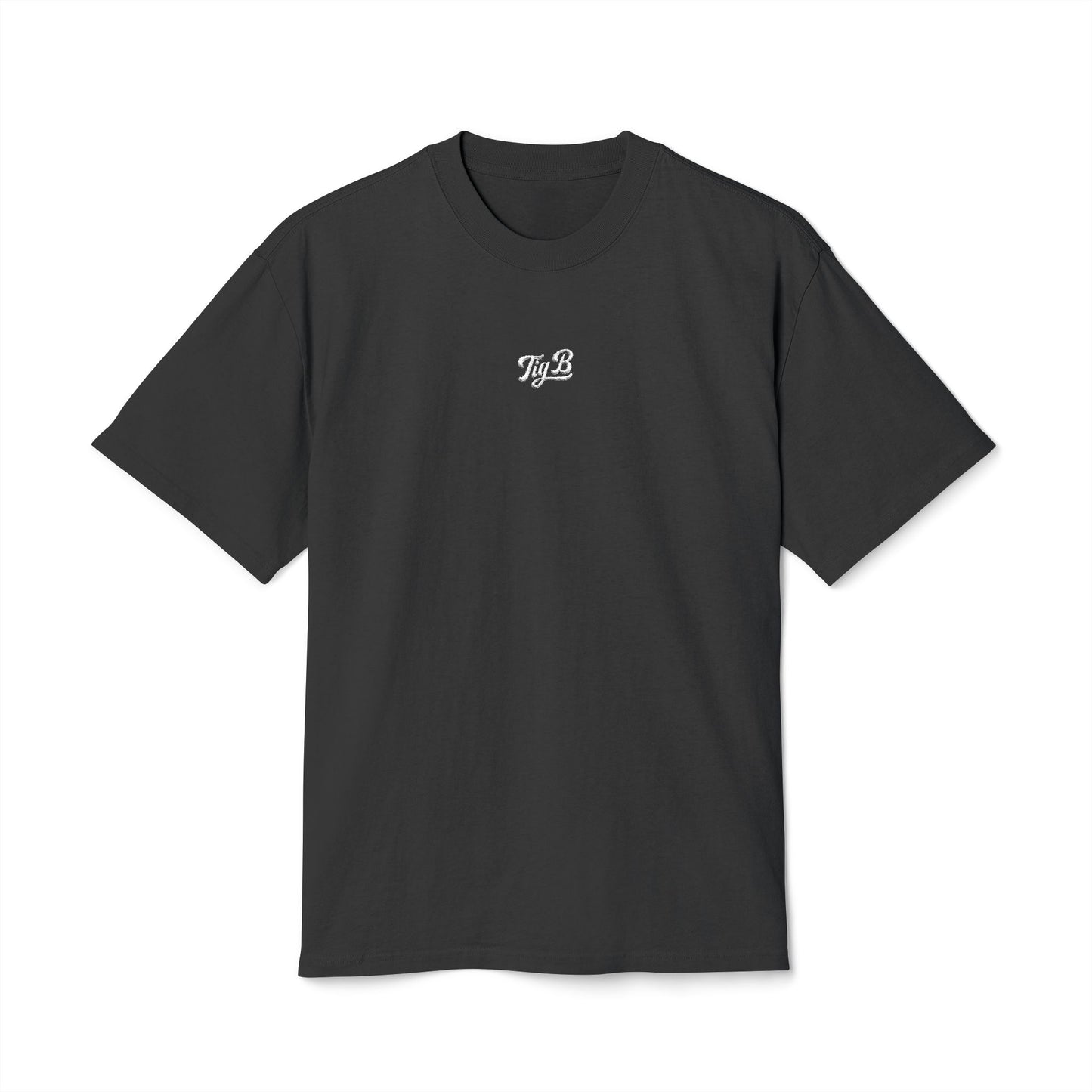 Street Wear Faded Tee with Tig B Design